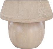 Solum Ash Wood And Oak Veneer Coffee Table in Natural - 22050Natural-CT