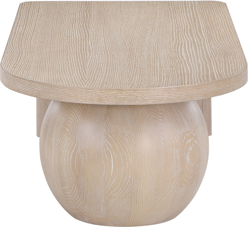 Solum Ash Wood And Oak Veneer Coffee Table in Natural - 22050Natural-CT