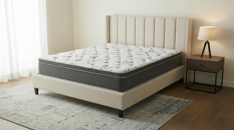Sommet 13-inch California King Bamboo Euro Top Hybrid Mattress - 350363KW