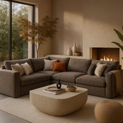 Sonara Concrete Coffee Table in Beige - 663Sand-CT