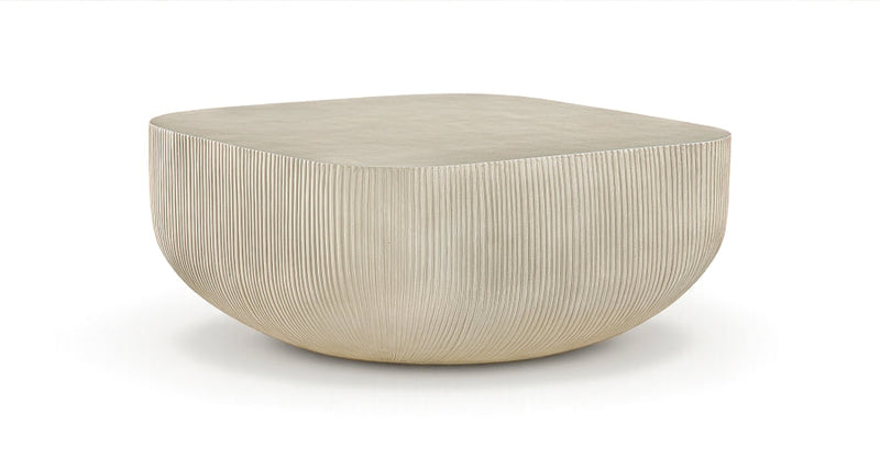 Sonara Concrete Coffee Table in Beige - 663Sand-CT
