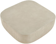 Sonara Concrete Coffee Table in Beige - 663Sand-CT