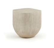Sonara Concrete End / Side Table in Beige - 663Sand-ET