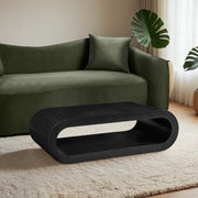 Sono Paper Veneer Coffee Table in Black - 283Black-C