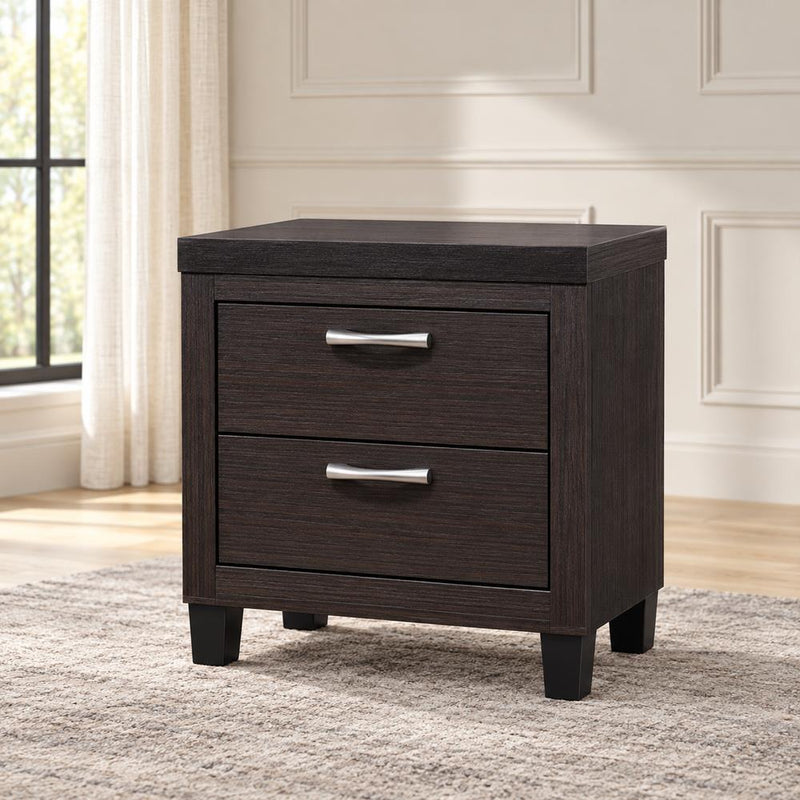 Sonoma - 2 Drawers Brown Nightstand - B338-N