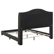 Sonoma Upholstered Full Wingback Bed Grey - 310072F
