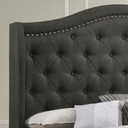Sonoma Upholstered Full Wingback Bed Grey - 310072F