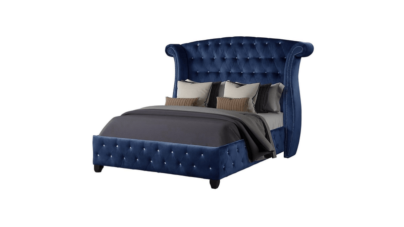 Sophia Navy King Bed - Gate FurnitureKing Bed