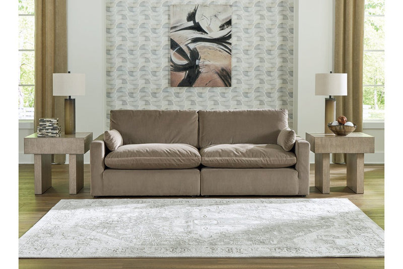Sophie Cocoa 2 - Piece Sectional Loveseat - Gate FurnitureLoveseat