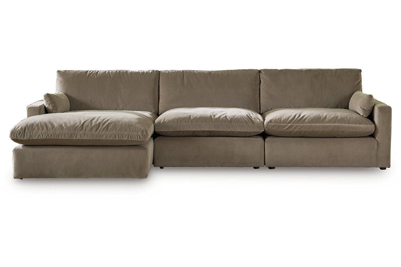 Sophie Cocoa 3 - Piece LAF Sectional - Gate FurnitureSectional