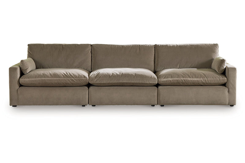 Sophie Cocoa 3 - Piece Sectional Sofa - Gate FurnitureSofa