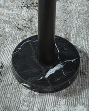 Sorcha Gold Finish/Black Floor Lamp - L206111