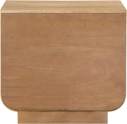 Sorell 28" Rattan Handle And Solid Wood Nightstand in Natural - 66014Natural-NS