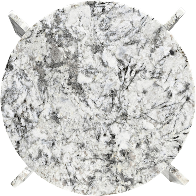 Soriano Genuine Marble Coffee Table in Alaska - 77008Alaska-CT