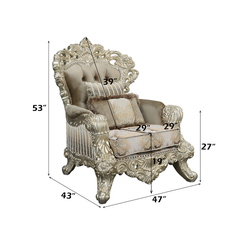 Sorina Chair W/2 Pillows - LV01207