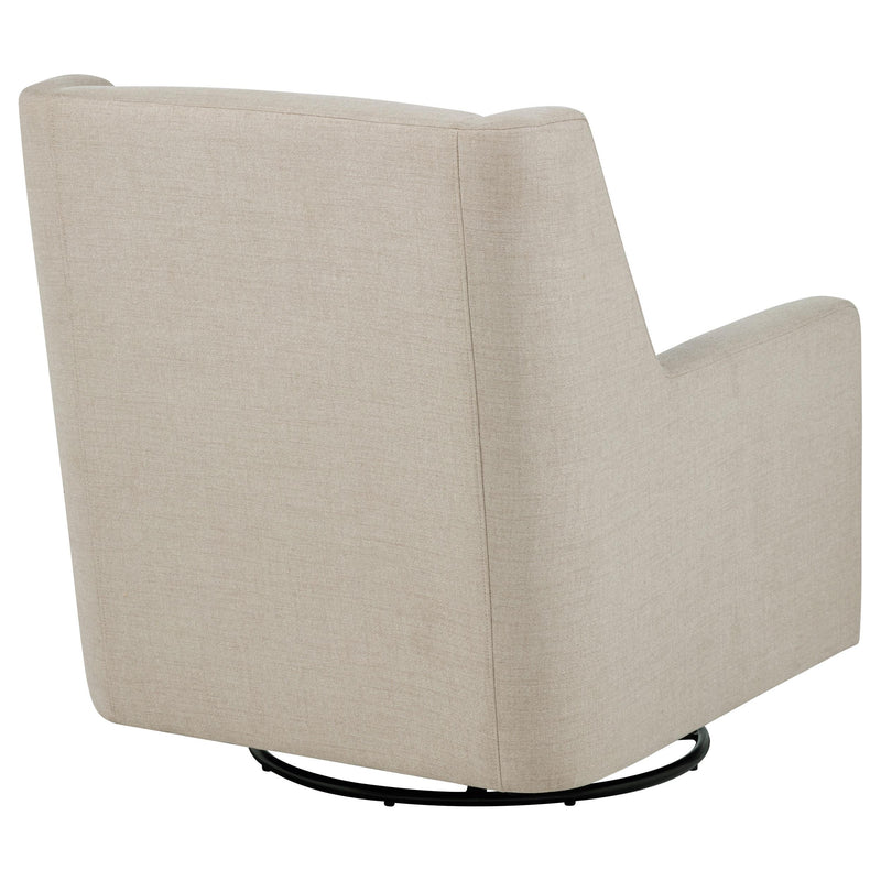 Sorrel Fabric Upholstered Swivel Glider Arm Chair Latte - 903930