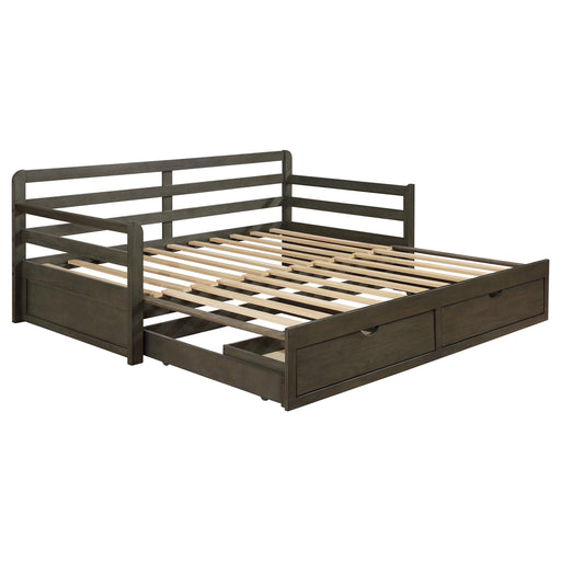 Sorrento 2-drawer Twin XL Daybed with Extension Trundle Grey - 305706