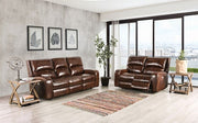 Soterios Medium Brown Power Recliner - CM9924MB-CH-PM