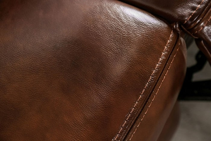 Soterios Medium Brown Power Recliner - CM9924MB-CH-PM