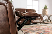 Soterios Medium Brown Power Recliner - CM9924MB-CH-PM