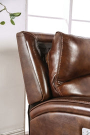 Soterios Medium Brown Power Recliner - CM9924MB-CH-PM