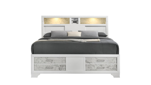 Soul King Bed White - Soul King Bed White