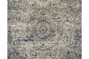 South Blue/Beige 5' x 7' Rug - Gate FurnitureRugs