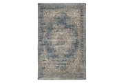 South Blue/Beige 8' x 10' Rug - Gate FurnitureRugs