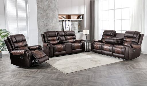 South Sarasota Brown Sofa & Loveseat & Chair - STH-SRST-BN-SLC