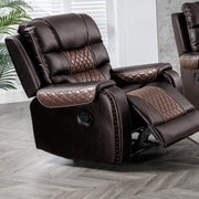 South Sarasota Brown Sofa & Loveseat & Chair - STH-SRST-BN-SLC