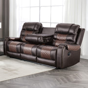 South Sarasota Brown Sofa & Loveseat - STH-SRST-BN-SLS
