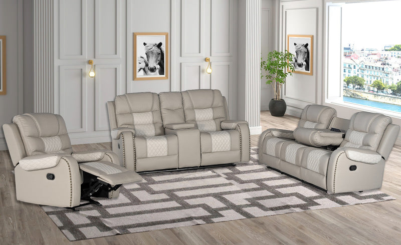 South Sarasota Gray Sofa & Loveseat & Chair - STH-SRST-GY-SLC