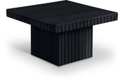 Spencer Solid Wood And Oak Veneer Coffee Table in Black - 253Black-CT12