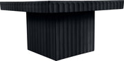 Spencer Solid Wood And Oak Veneer Coffee Table in Black - 253Black-CT12