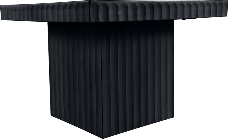 Spencer Solid Wood And Oak Veneer Coffee Table in Black - 253Black-CT15