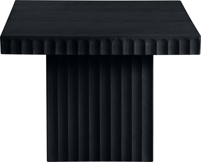 Spencer Solid Wood And Oak Veneer Coffee Table in Black - 253Black-CT15