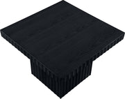Spencer Solid Wood And Oak Veneer Coffee Table in Black - 253Black-CT15