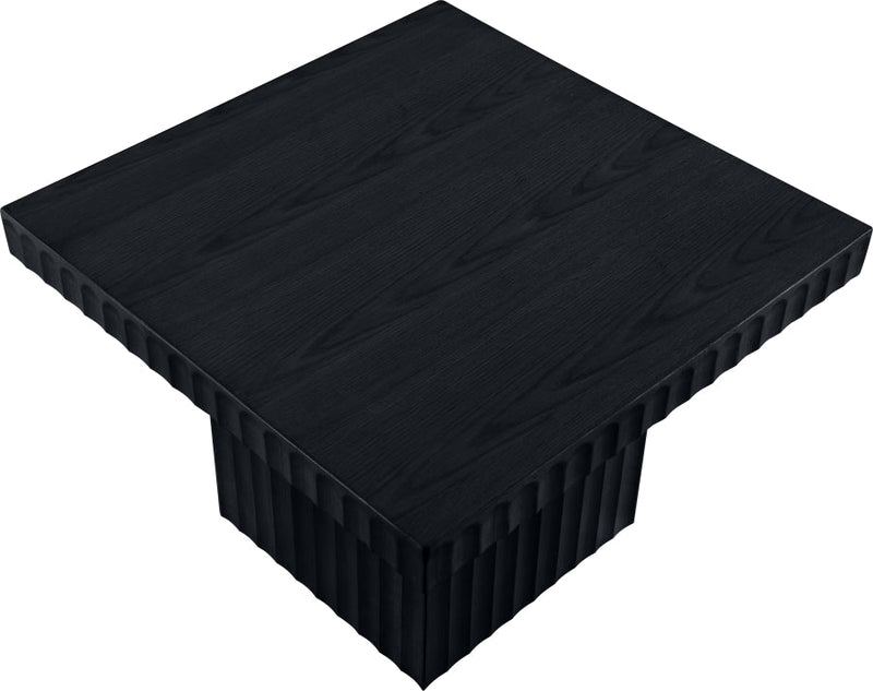 Spencer Solid Wood And Oak Veneer Coffee Table in Black - 253Black-CT15