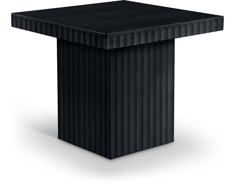 Spencer Solid Wood And Oak Veneer Coffee Table in Black - 253Black-CT18