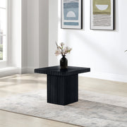 Spencer Solid Wood And Oak Veneer Coffee Table in Black - 253Black-CT18