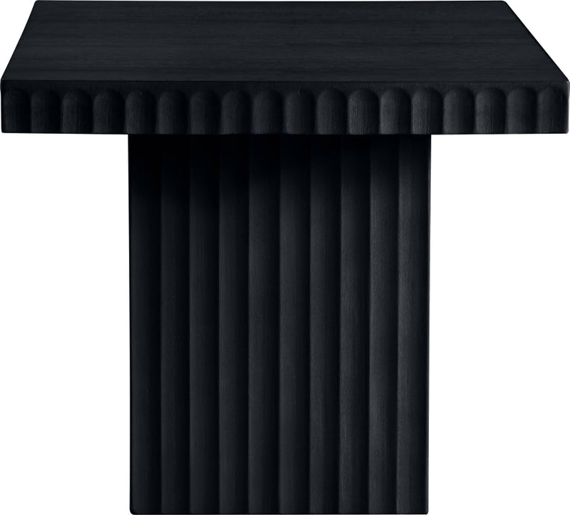 Spencer Solid Wood And Oak Veneer Coffee Table in Black - 253Black-CT18