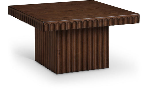 Spencer Solid Wood And Oak Veneer Coffee Table in Brown - 253Brown-CT12