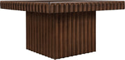 Spencer Solid Wood And Oak Veneer Coffee Table in Brown - 253Brown-CT12