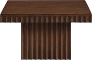 Spencer Solid Wood And Oak Veneer Coffee Table in Brown - 253Brown-CT12