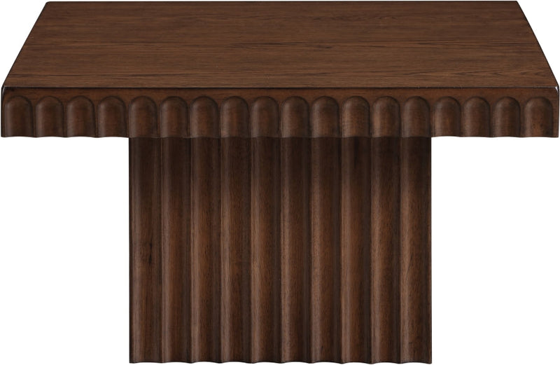 Spencer Solid Wood And Oak Veneer Coffee Table in Brown - 253Brown-CT12