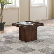 Spencer Solid Wood And Oak Veneer Coffee Table in Brown - 253Brown-CT15