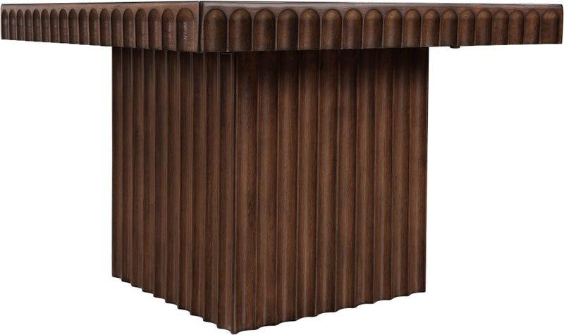 Spencer Solid Wood And Oak Veneer Coffee Table in Brown - 253Brown-CT15