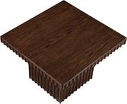 Spencer Solid Wood And Oak Veneer Coffee Table in Brown - 253Brown-CT15