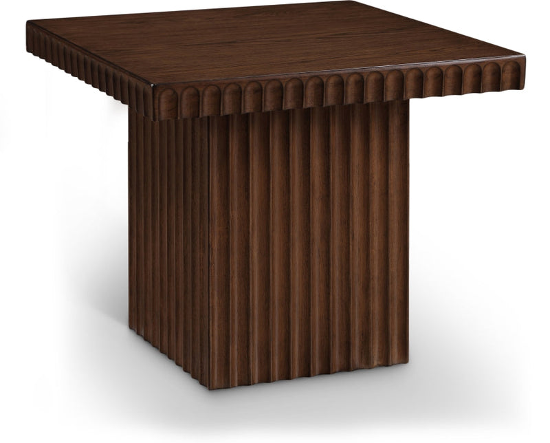 Spencer Solid Wood And Oak Veneer Coffee Table in Brown - 253Brown-CT18