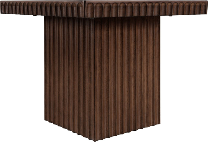 Spencer Solid Wood And Oak Veneer Coffee Table in Brown - 253Brown-CT18